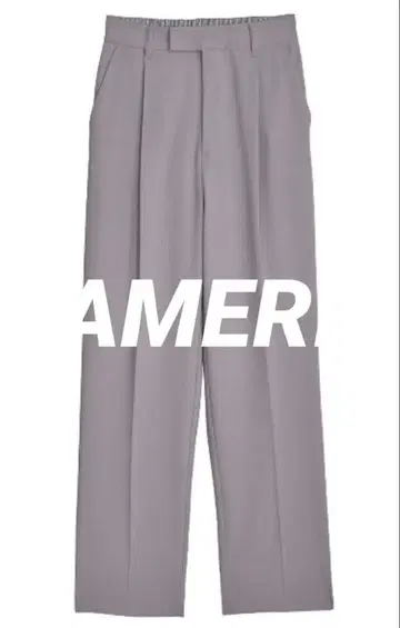 [ 새상품급 ] Ameri COLOR BASIC TAPERED PANTS 퍼플