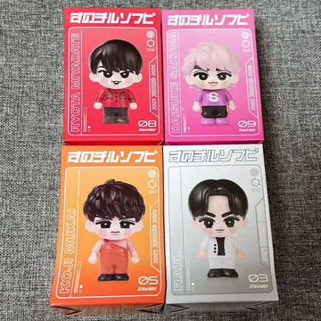 SnowMan 스노치루 소프트 비닐 4개 세트