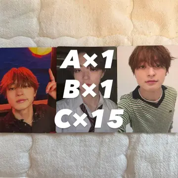 Drivin' My Life 루이 트레이딩 카드 A, B, C 세트 STARGLOW