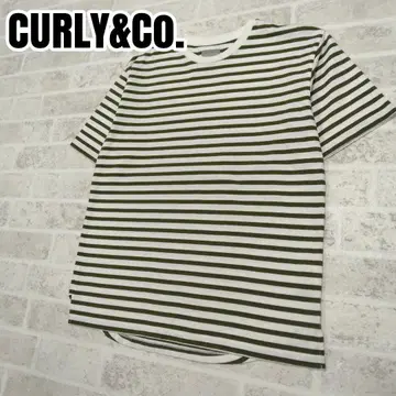 CURLY&Co. 보더 T셔츠 사이즈 1 남성용