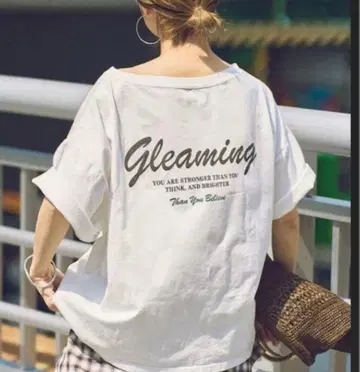 Haru x FRAMeWORK 콜라보 로고 TEE