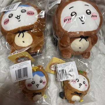 타누키다몽 복권 B상 & C상 치이카와 (먼작귀) & 하치와레 세트