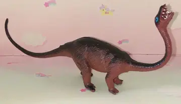 쇼와 레트로 공룡 디플로도쿠스 피규어 전체 길이 약 24cm 빈티지