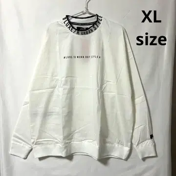 [ 새상품 ] LUXE/R 골프 남성용 풀오버 롱T XL 화이트