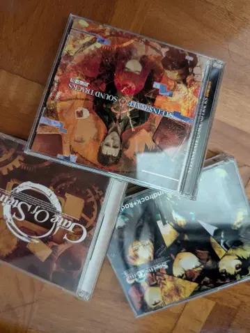 STEINS;GATE 사운드 트랙 CD 3장 세트