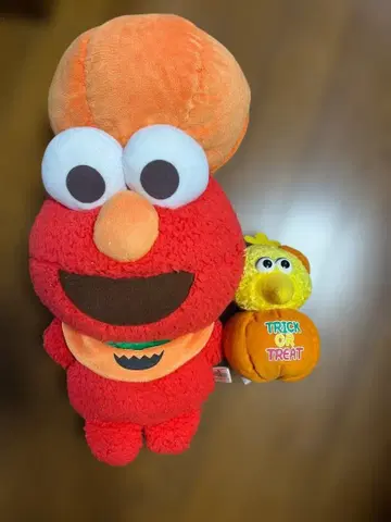 유니버셜 세서미 스트릿 할로윈 봉제 인형 2개 세트