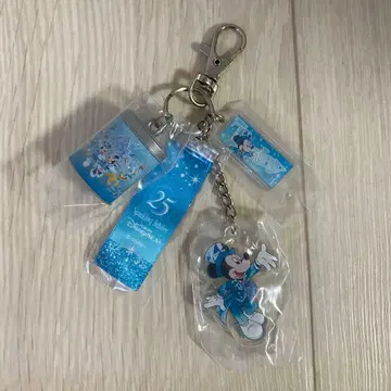 도쿄디즈니씨 25주년 캡슐 토이 키체인