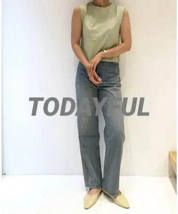 [ 새상품급 ] TODAYFUL Ryan's 데님 블루 23inch