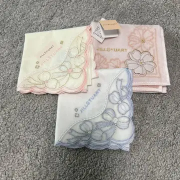 JILLSTUART 손수건 3개 세트