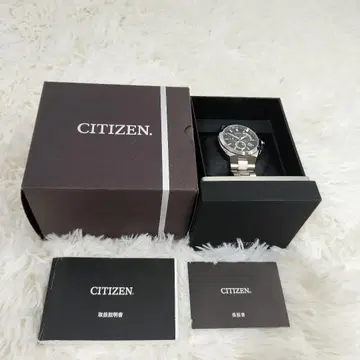 새상품급 CITIZEN ATTESA AT3010-55E 상자, 설명서 포함
