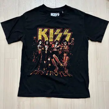 KISS DESTROYER 밴드 티셔츠