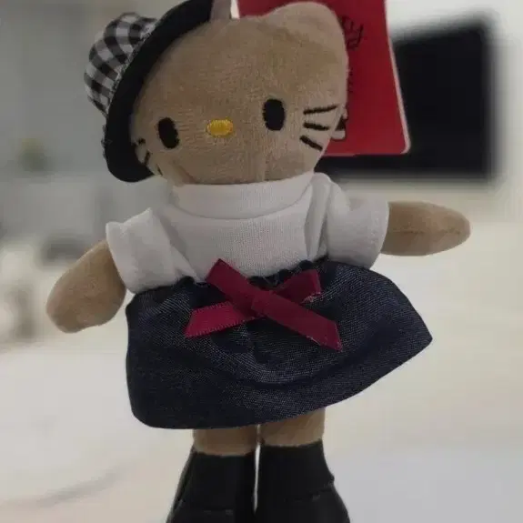 헬로키티 베레모 롱다리 키링