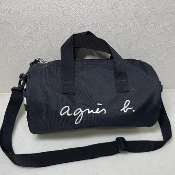[새상품급] agnes b. 에네스베 2way 보스턴 숄더백