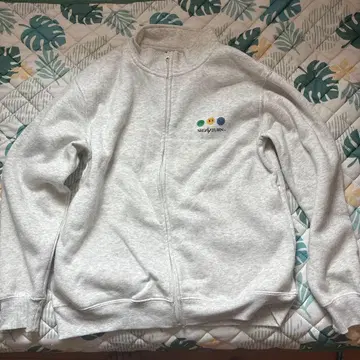 SEGA SATURN 집업 맨투맨 그레이