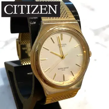 CITIZEN 시티즌 쿼츠 손목시계 골드 빈티지 배터리 교환 완료