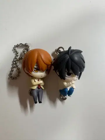 DEATH NOTE 츠마은데츠나게테 마스코트 야가미 라이토 L 피규어