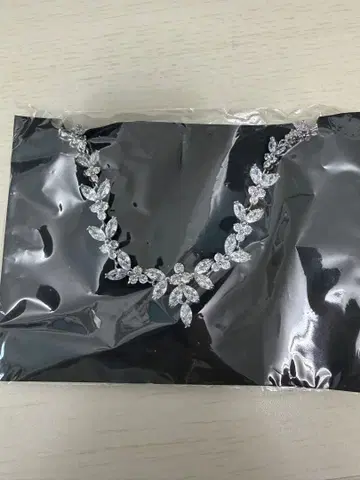 Bride me 브라이드미 큐빅 지르코니아 목걸이 웨딩