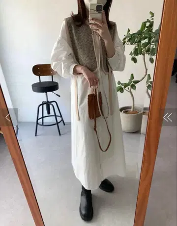 CAPRICIEUX LE'MAGE 셔츠 원피스 베스트
