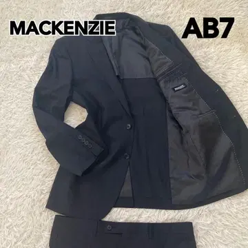 MACKENZIE 온워드 카시야마 남성용 수트 셋업 AB7 블랙