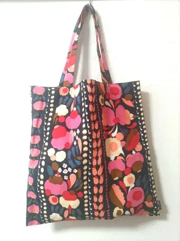 [ 새상품급 ] marimekko 마리메꼬 올 패턴 토트백