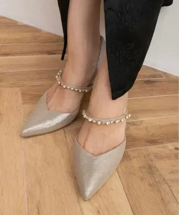 RANDA 정가 10,890엔 LL 25.5cm 2WAY 글리터 스트랩