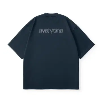 everyone luxury cotton back logo s/s 티