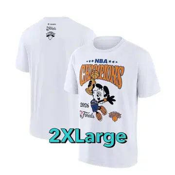 Verdy NBA 뉴욕 닉스 2026 티 화이트 2XL