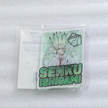 Dr.STONE 이시가미 센쿠 아크릴 키링 네임 키링 C상