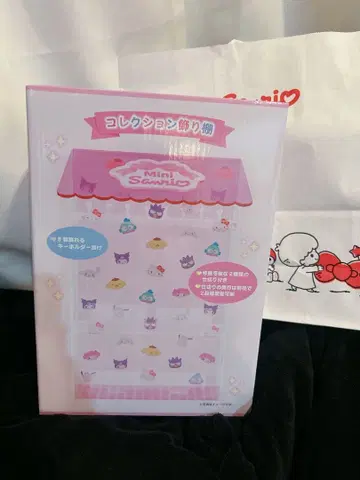Sanrio 산리오 컬렉션 장식 선반 보관 케이스 mini sanrio