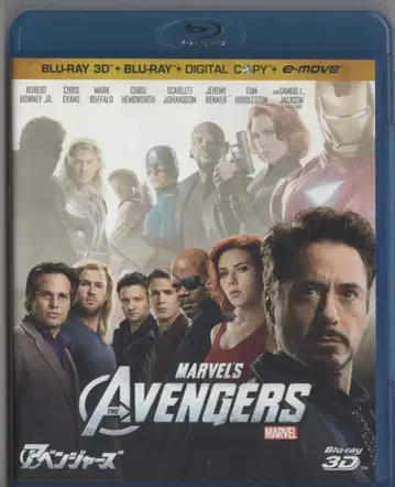외국 영화 Blu-ray 어벤져스 3D 슈퍼 세트