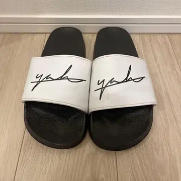 비치 샌들 화이트 블랙