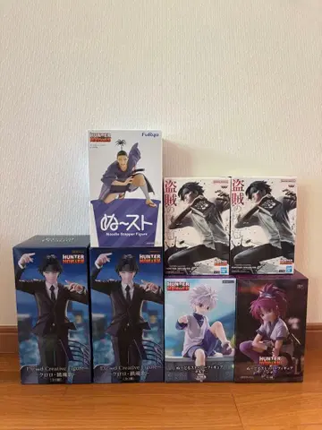 HUNTER x HUNTER 피규어 묶음 판매 7체 세트!!