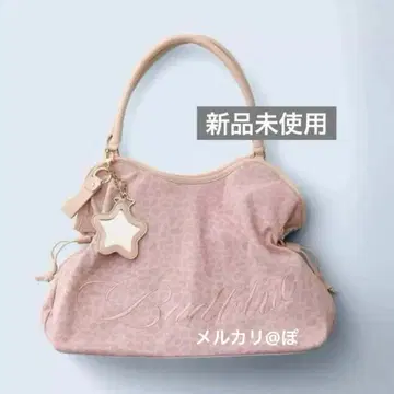 BadBlue 토트백 미사용 새상품 핑크 레오파드 레오파드 무늬