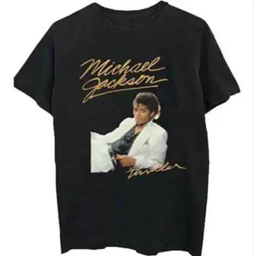 Michael Jackson Thriller 티셔츠 블랙 XL