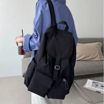 DISCOAT 패디드 나일론 밀리터리 백팩