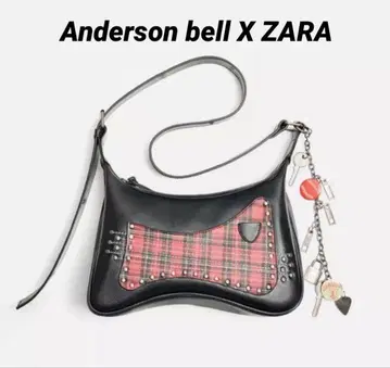 ANDERSSON BELLXZARA 가죽 숄더백
