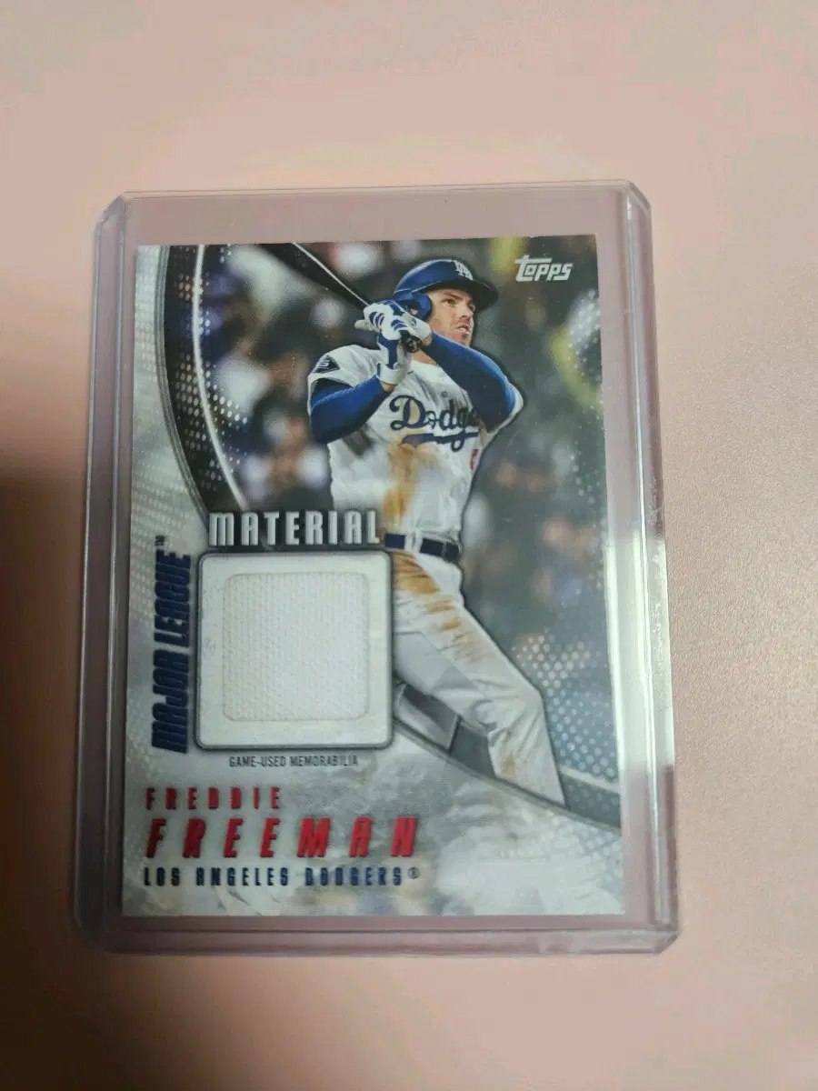 MLB)프레디 프리먼 2025 Topps 저지 카드