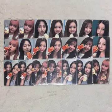 NMIXX AMND soundwave 럭키 드로우 포토카드 21장