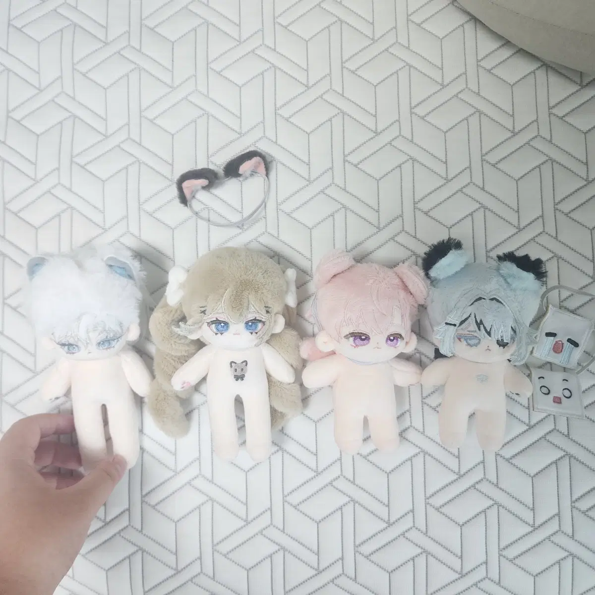 무속성 솜인형 양도합니다! 하쿠야 렉돌쮸비 봄가나지 삐리뿅