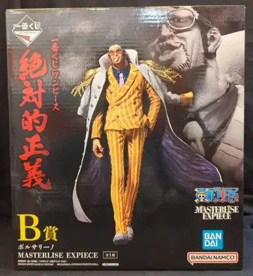 BANDAI SPIRITS 제일복권 원피스 절대적 정의 B상 볼사리노 MASTERLISE EXPIECE 황원숭이