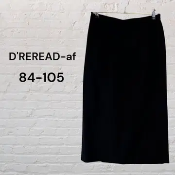[ D'REREAD-af ] 블랙 롱 타이트 스커트 84-105