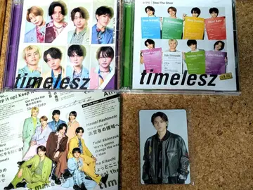 timelesz stilltheshow/ 레시피 CD 3형태 특전 트레이딩 카드 포함
