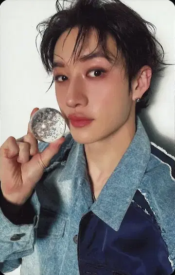 Stray Kids BangChan Hollow 초회 한정판 A 트레이딩 카드 블랙
