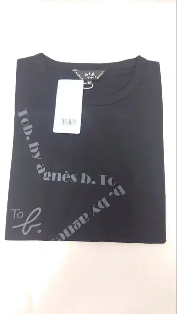 라스트 1장 [새상품] To b. by agnes b. 스타 프린트 T셔츠 M