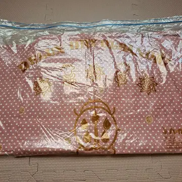 유카타 핑크 도트 무늬