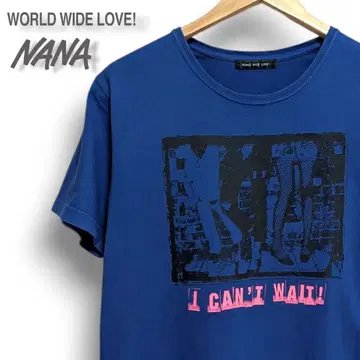 [ 초레어 ] NANA x WORLD WIDE LOVE! 환상의 콜라보 티셔츠