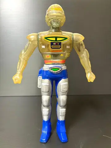 우주 형사 샤이더 반다이 소프트 비닐 피규어 1984년 사이즈 21.5cm