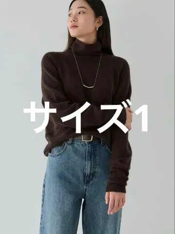 [ crewre ] 울 리오셀 하이넥 니트
