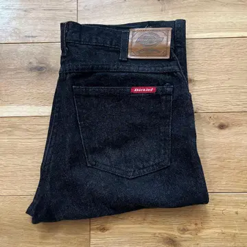 00s 디키즈 선염 블랙 데님