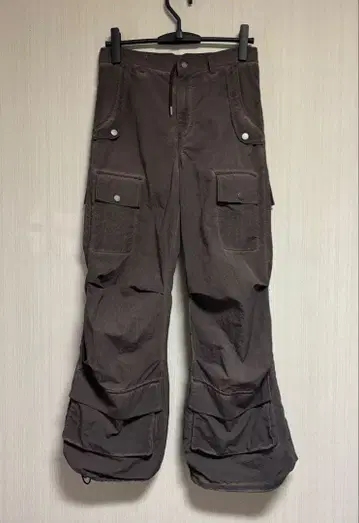 [ GRANCY ] Dirty Nylon Cargo Pants
